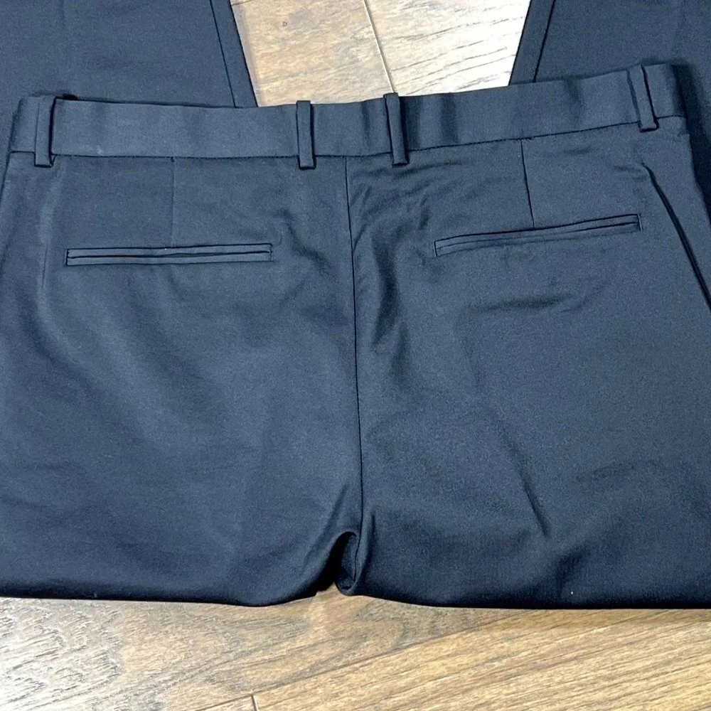 ALFANI Classic Fit Stretch Suit 2pc Black Size 33W/30L EUC